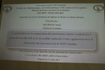مناقشات مذكرات الماستر كلية الرياضيات والاعلام الالي وعلوم المادة (1)