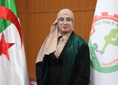 مناقشة اطروحة الدكتوراه للباحثة هاجر خلف الله