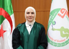 مناقشة اطروحة الدكتوراه للباحثة صالح نسرين  22 05 2025