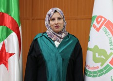 مناقشة أطروحة الدكتوراه للباحثة قوسم ياسمين