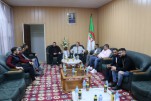 افتتاح أشغال الدورة العادية للمكتب الولائي للرابطة الوطنية للطلبة الجزائريين (9)