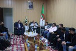 افتتاح أشغال الدورة العادية للمكتب الولائي للرابطة الوطنية للطلبة الجزائريين (10)